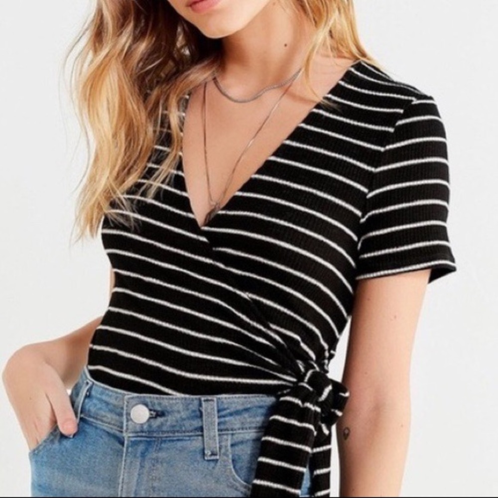 Urban Outfitters Bailey Wrap Tee